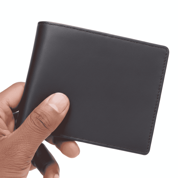 Genuine Leather Wallet 7313 Black Genuine Leather Wallet 7313 Black