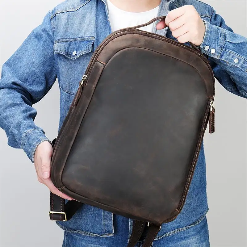 compact leather backpack 191249 (5)