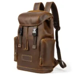 14 inch full grain leather laptop backback (4)
