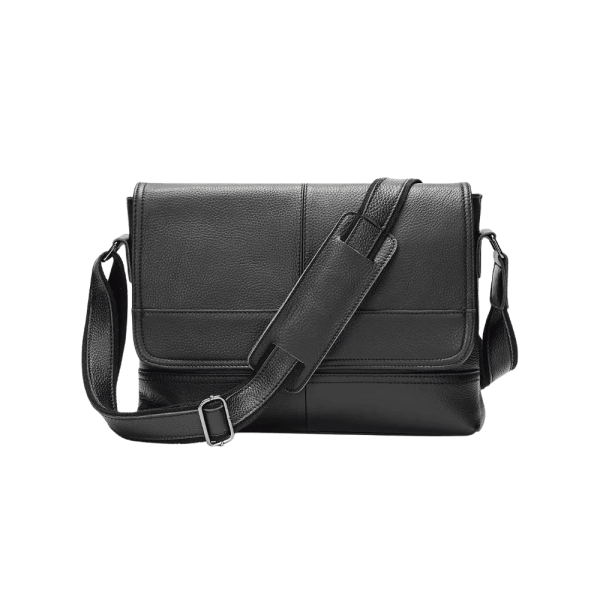 Crazy Horse Genuine Leather 13.3 Inch Laptop Shoulder Bag Crazy Horse Genuine Leather 13.3 Inch Laptop Shoulder Bag