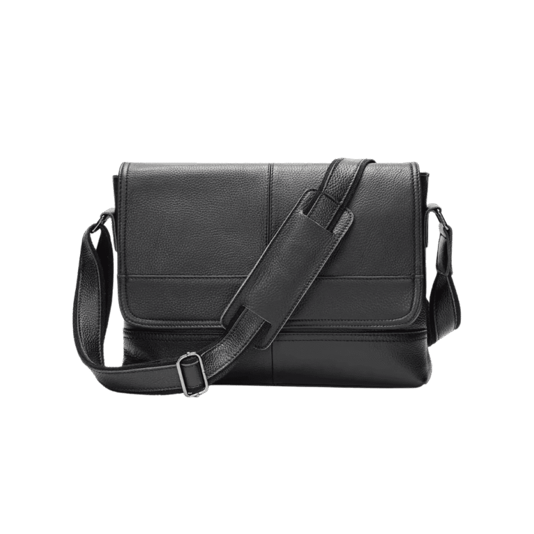 Crazy Horse Genuine Leather 13.3 Inch Laptop Shoulder Bag