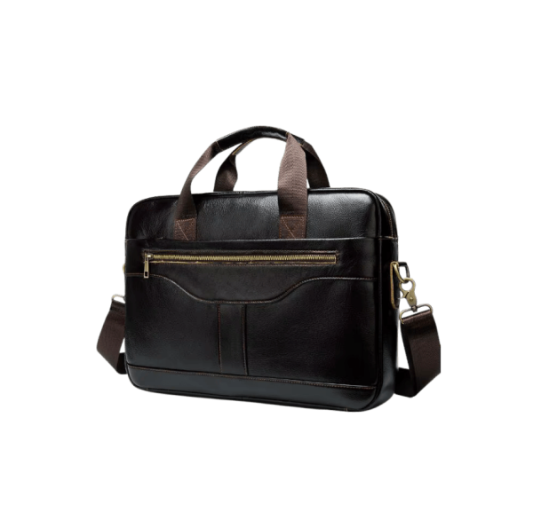 16 Natural Leather Hand and cross body men leather laptop bag 8824 (2)