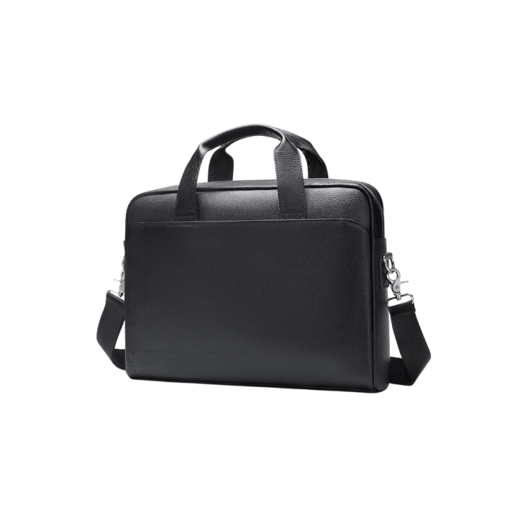 Leather latpop bag black 8523